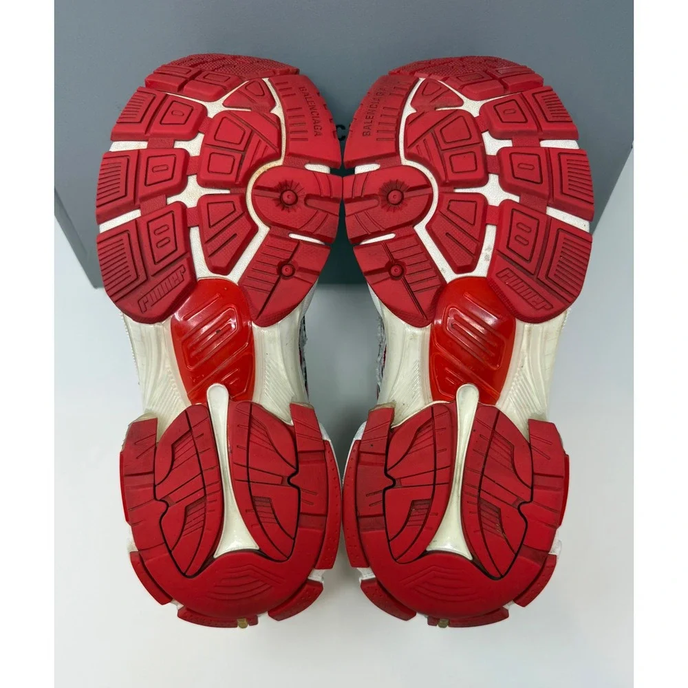 Balenciaga Runner Sneaker Red/White Size 9 US 42 EU